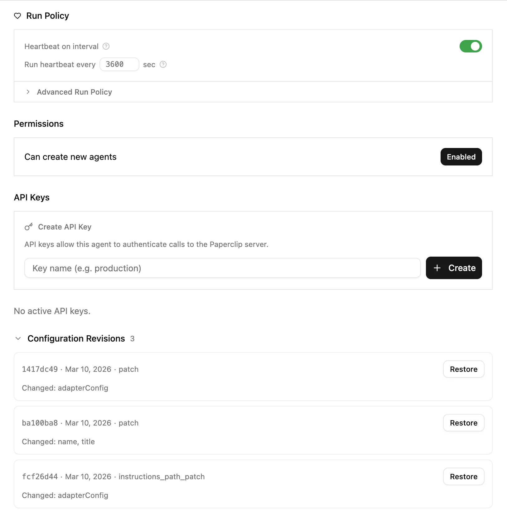Other Configs