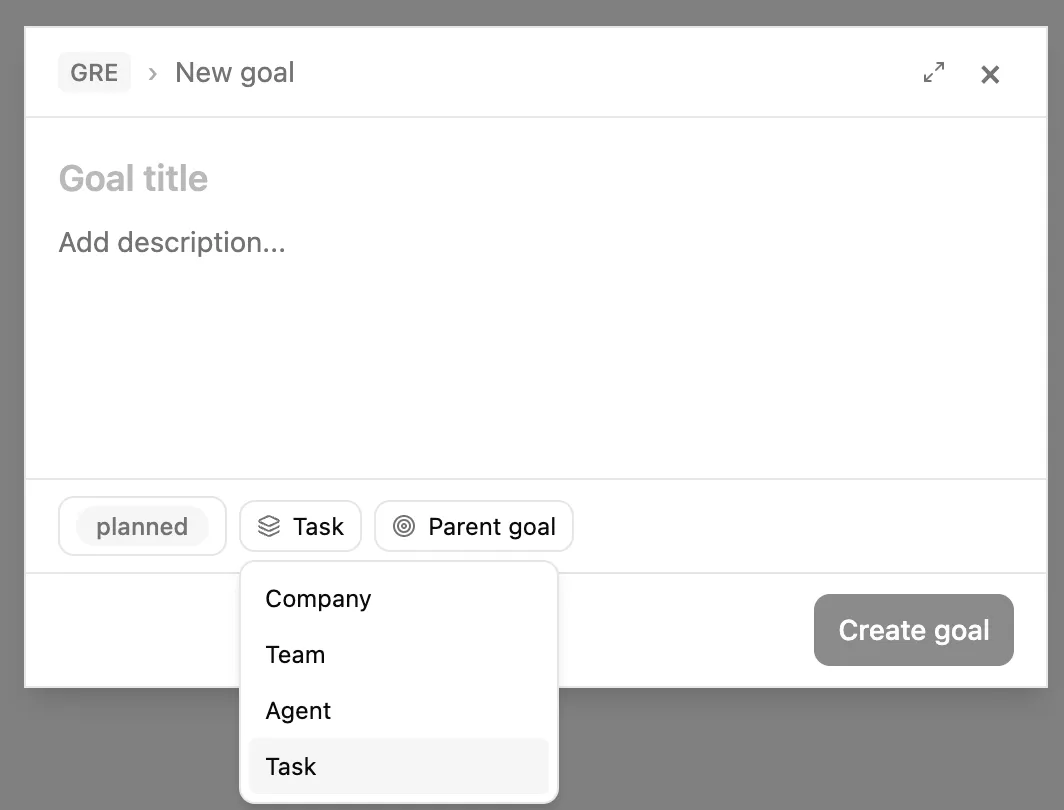 Goal Details